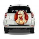Girl Portrait White Hair Full Color Car Decal Sticker KC-334 FRST