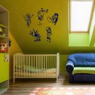 funny men musicians Kids Room Children Stylish Wall Art Sticker Decal 9724