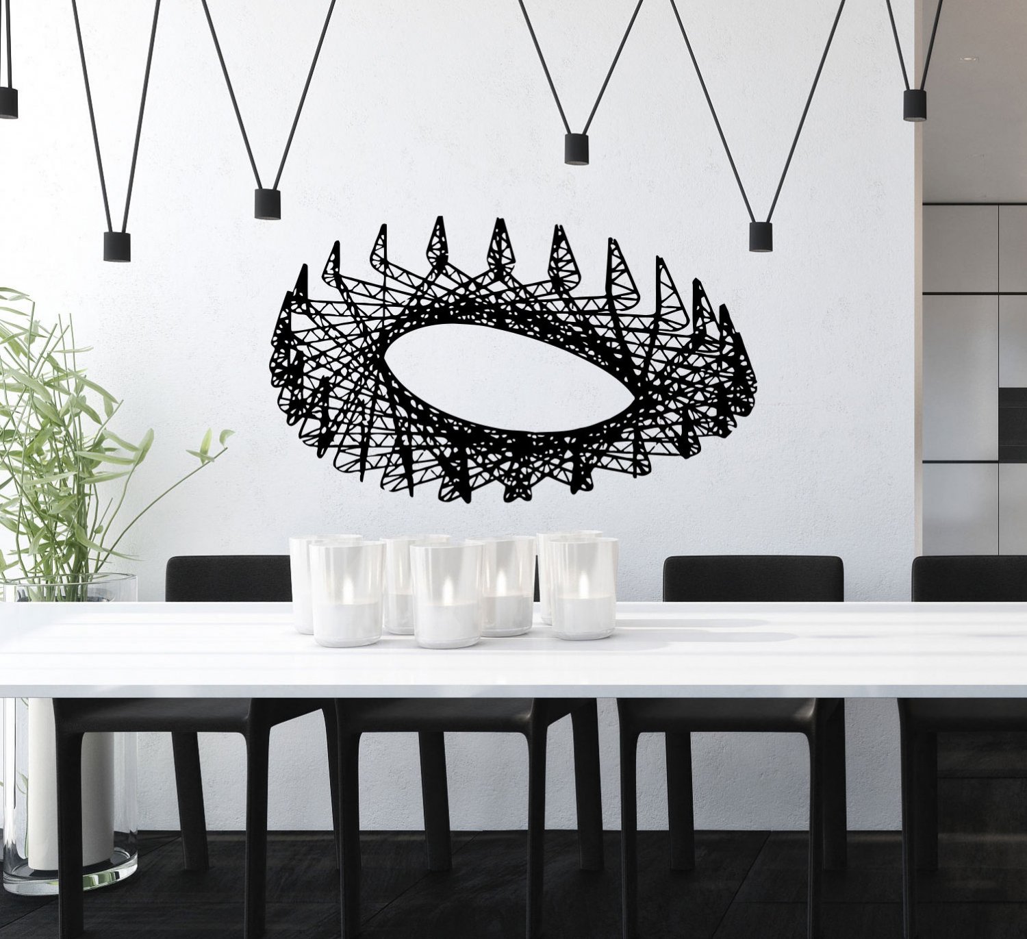 Infinity bridge a circle Kids Room Children Stylish Wall Art Sticker Decal 10039
