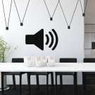 A computer volume silence Kids Room Children Stylish Wall Art Sticker Decal 8992