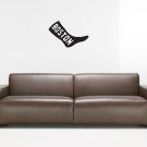 Wall Sticker Decal American Baseball MLB Team Logo Boston Red Sox Gm0778