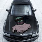 Skull Bones Skelleton Full Color Car Decal Sticker KC-46 FRST