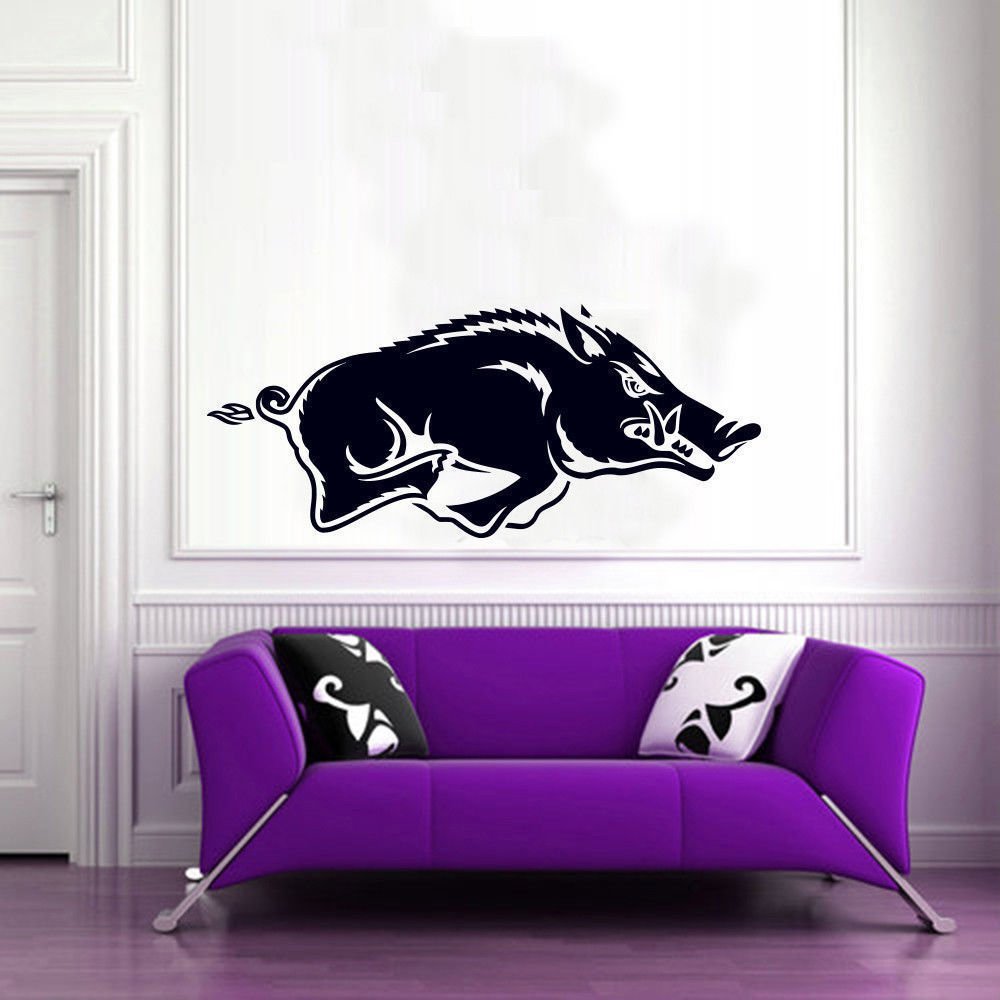 NCAA Wall Mural Vinyl Sticker GYM SHOP OF SPORTS LOGO EMBLEM VEPR DA2657