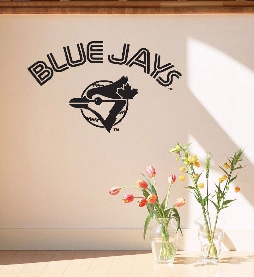 Wall Sticker Decal American Baseball MLB Team Logo Toronto Blue Jays Gm1020