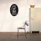 Wall Sticker Decal American Baseball MLB Logo LosAngeles Angels of Anaheim G0870