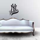 Wall Sticker Decal American Baseball MLB Team Logo New York Yankees Gm0906