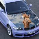 Giraffe Animals Wildlife Zoo Full Color Car Decal Sticker KR-126 FRST