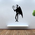 Wall Decor Vinyl Decal Funny Vampire With Pumkin tz139