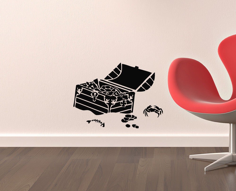 Wall Decor Vinyl Decal Sticker CASKET OF JEWELS DA611