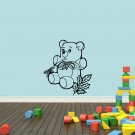 Wall Decor Vinyl Decal Sticker SMALL BEAR LEAVES DA652