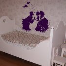 Prince a princess love a heart birds boy girl Stylish Wall Art Sticker Decal9784