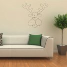 Wall Decor Vinyl Decal Sticker BIG HEAD OF A DEER DA649