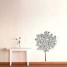 Wall Decor Vinyl Decal Sticker TREE WITH THE LEAVES DA557