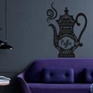 A restaurant Cafe chocolate coffee maker Stylish Wall Art Sticker Decal 9129