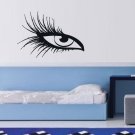 Wall Decor Vinyl Decal Beautiful Eye Long Lashes tz253