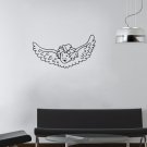 Wall Decor Vinyl Decal Sticker ANGEL WITH WINGS DA628