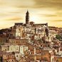 Matera Italy Wallpaper, city sights, non woven wallpaper, Wall Design, photo