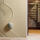 Stone on the sand non woven wallpaper,sand, photo wallpaper, Wall mural