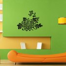 Wall Decor Vinyl Decal Sticker  BOUQUET OF LEAVES  FLOWERS DA559