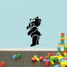 Wall Decor Vinyl Decal Sticker  SMALL BEAR WITH A BOW  DA604