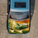 Sea Monster Ocean Ship Full Color Car Decal Sticker KR-92 FRST