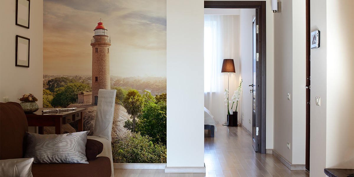 Indian Lighthouse non woven wallpaper, photo wallpaper, Wall mural