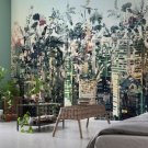 urban jungle, jungle Flowers , urban, Non Woven wallpaper, Wall mural