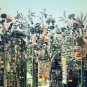 urban jungle, jungle Flowers , urban, Non Woven wallpaper, Wall mural