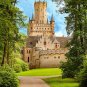 Mansion, Road to the castle non woven wallpaper, photo wallpaper, Wall mural