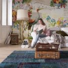 Poetry, heron, bird, animals, photo wallpaper, Wall mural non woven Wallpaper