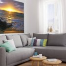 sunset by the sea, sunset photo wallpaper, Wall mural, non woven wallpaper
