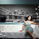 Brooklyn Bridge non woven wallpaper, city, Wall Design, photo wallpaper, Wall