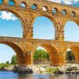 Fictional Bridge on 5 euro non woven wallpaper, photo wallpaper, Wall mural