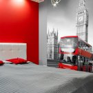 Doubledecker, London Bus, Red bus, Big Ben non woven wallpaper, photo wallpaper