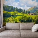 Austrian landscape non woven wallpaper, landscape,Mountains,photo wallpaper,