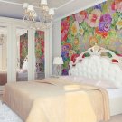 Floral Landscape ,Flowers non woven wallpaper, photo wallpaper, Wall mural