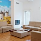Windmill non woven wallpaper, landscape,Mills,photo wallpaper, Wall mural