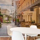 Kamergersky lane Moscow non woven wallpaper, Street, photo wallpaper, Wall mural
