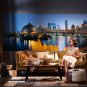Australia Skyline Brisbane non woven wallpaper, city,Wall Design