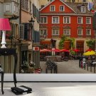Street in Zurich non woven wallpaper,Switzerland, photo wallpaper, Wall mural