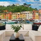 Portofino Italian Riviera non woven wallpaper, photo wallpaper, Wall mural