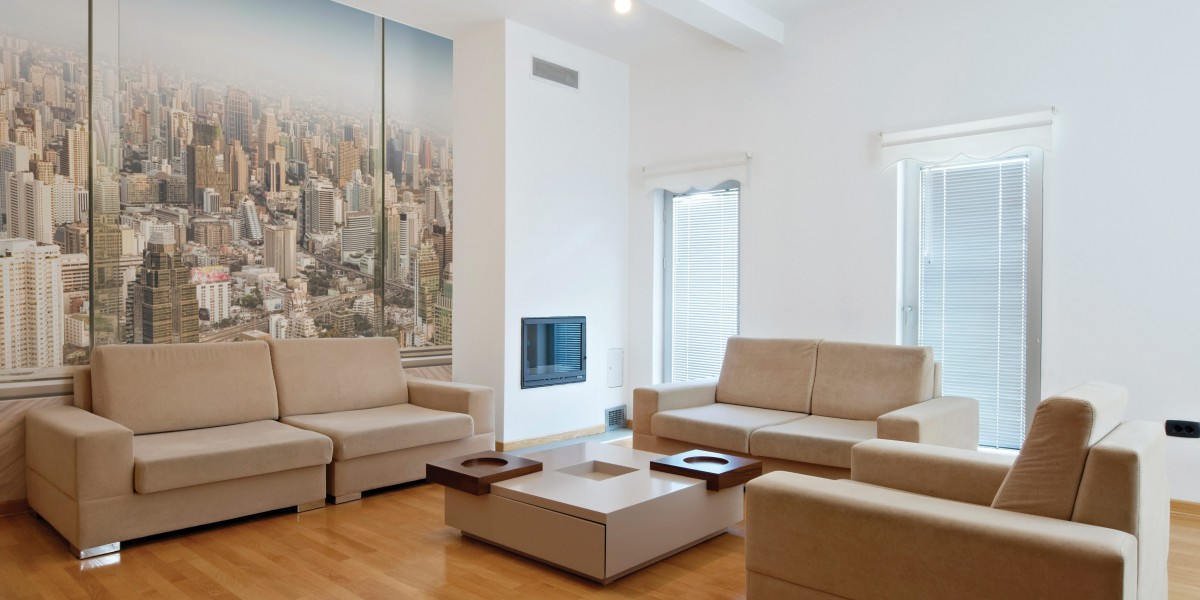City Window skyline Wallpaper, city sights, non woven wallpaper, Wall Design,