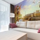 Notre Dame Paris Wallpaper, city sights, non woven wallpaper, Wall Design, photo