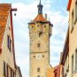 Germany, Bavarian street non woven wallpaper, photo wallpaper, Wall mural