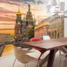 Saint Petersburg Russia Wallpaper, city sights, non woven wallpaper, Wall Design
