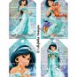 Princesses ~ 4 Tag Pages ~ 3" x 5" - Belle, Jasmine, Pocahontas & Mulan