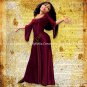 Mother Gothel - Rapunzel ~ Tangled Dictionary Digital Art Print ~ 8" x 10"