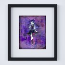 Spectra Vondergeist ~ Monster High Layered Digital Art Print ~ 8" x 10"