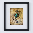 Cleo de Nile ~ Monster High Layered Digital Art Print ~ 8" x 10"