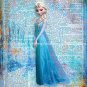 Frozen ~ Elsa Dictionary Digital Art Print ~ 8" x 10"